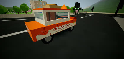 Pizza, delivered